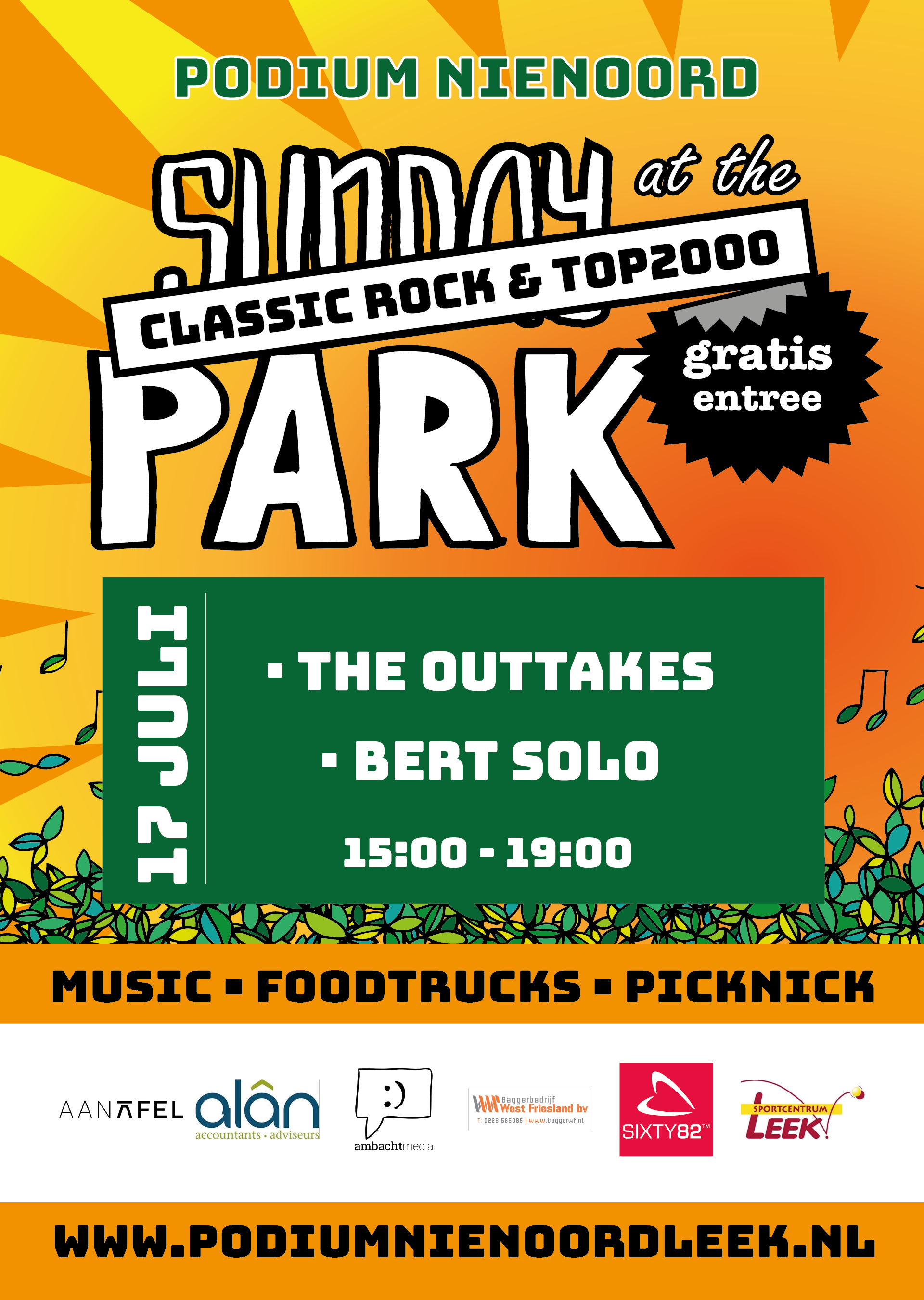 Sunday at the Park - Classic rock and top2000