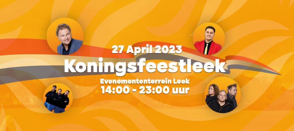 Koningsfeest Leek