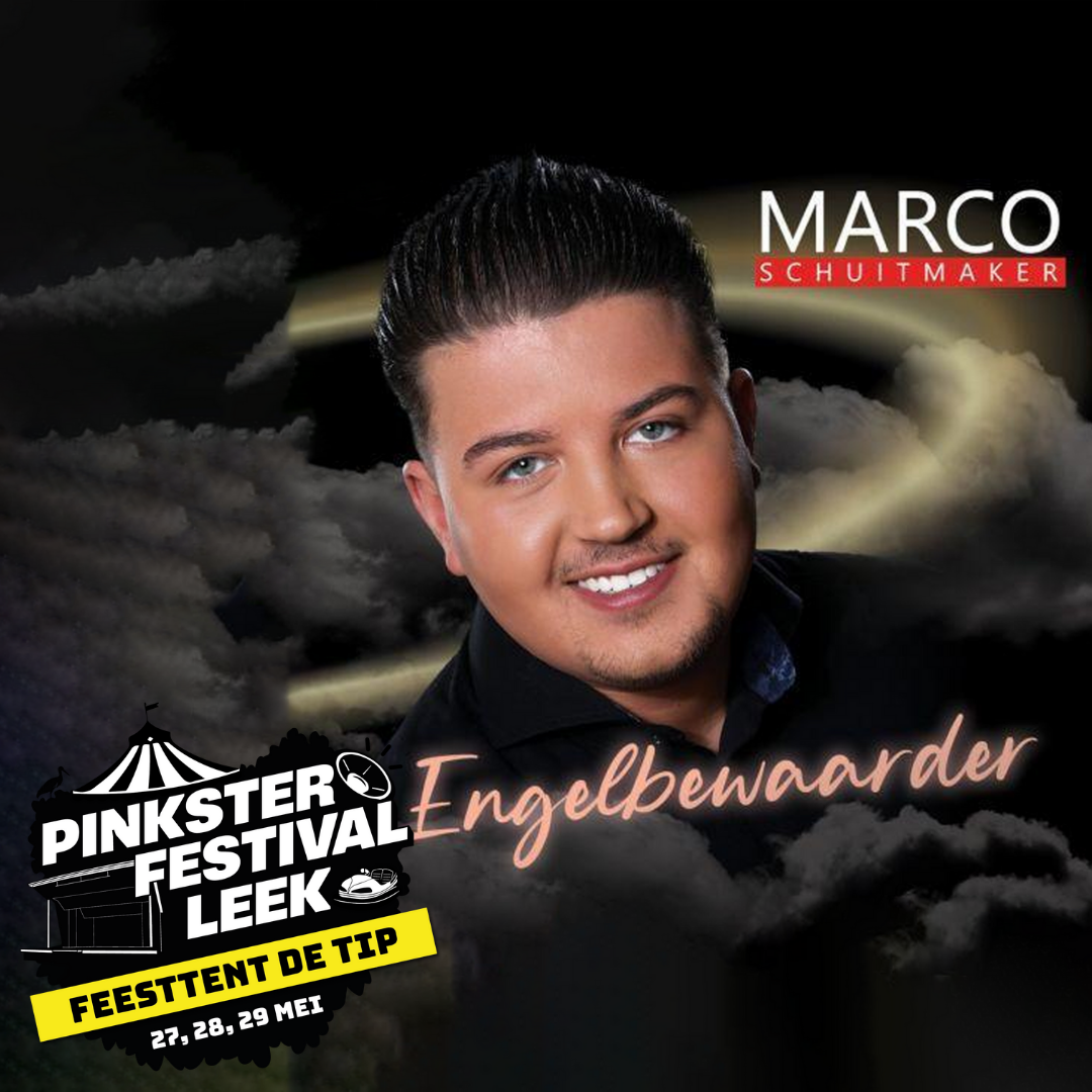 Marco Schuitmaker in de Feesttent