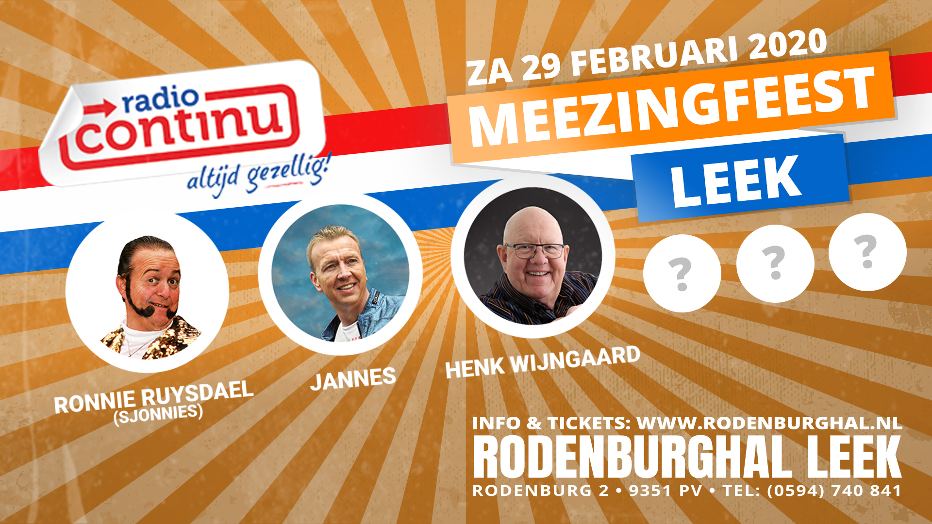 Meezingfeest Leek
