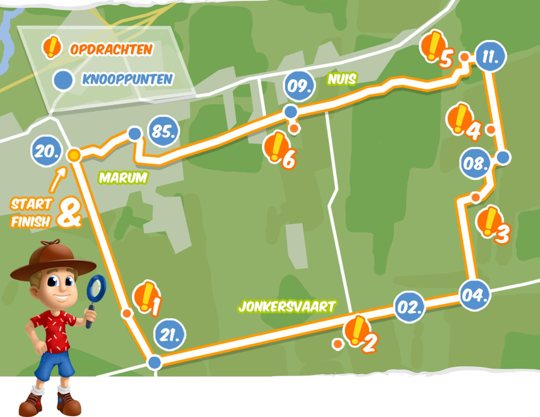 Kinderfietsroute Westerkwartier