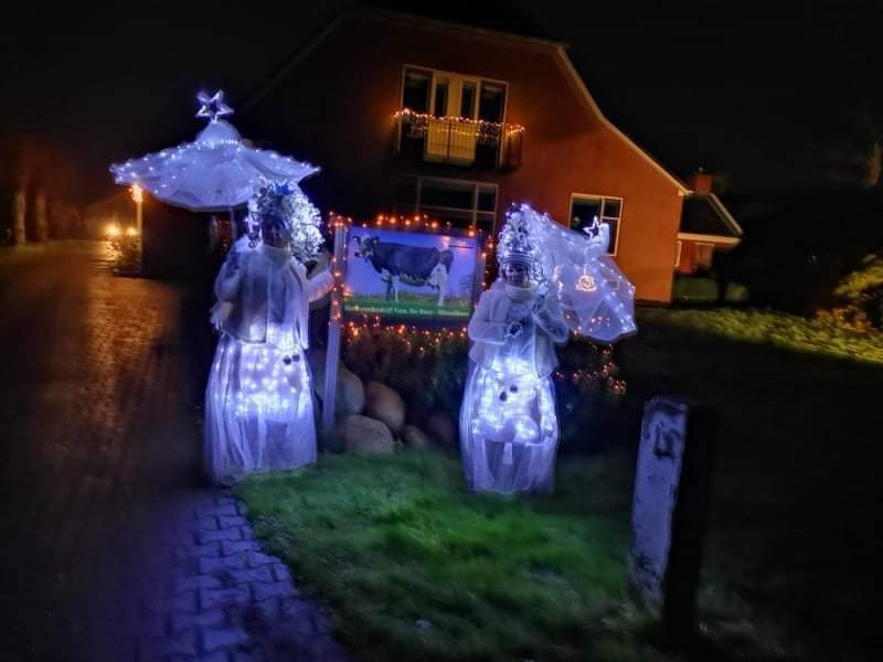 De verlichte boerderijenroute