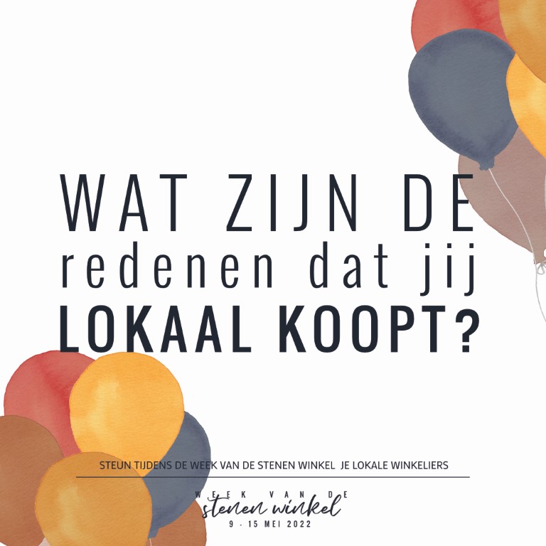 Week van de stenen winkel